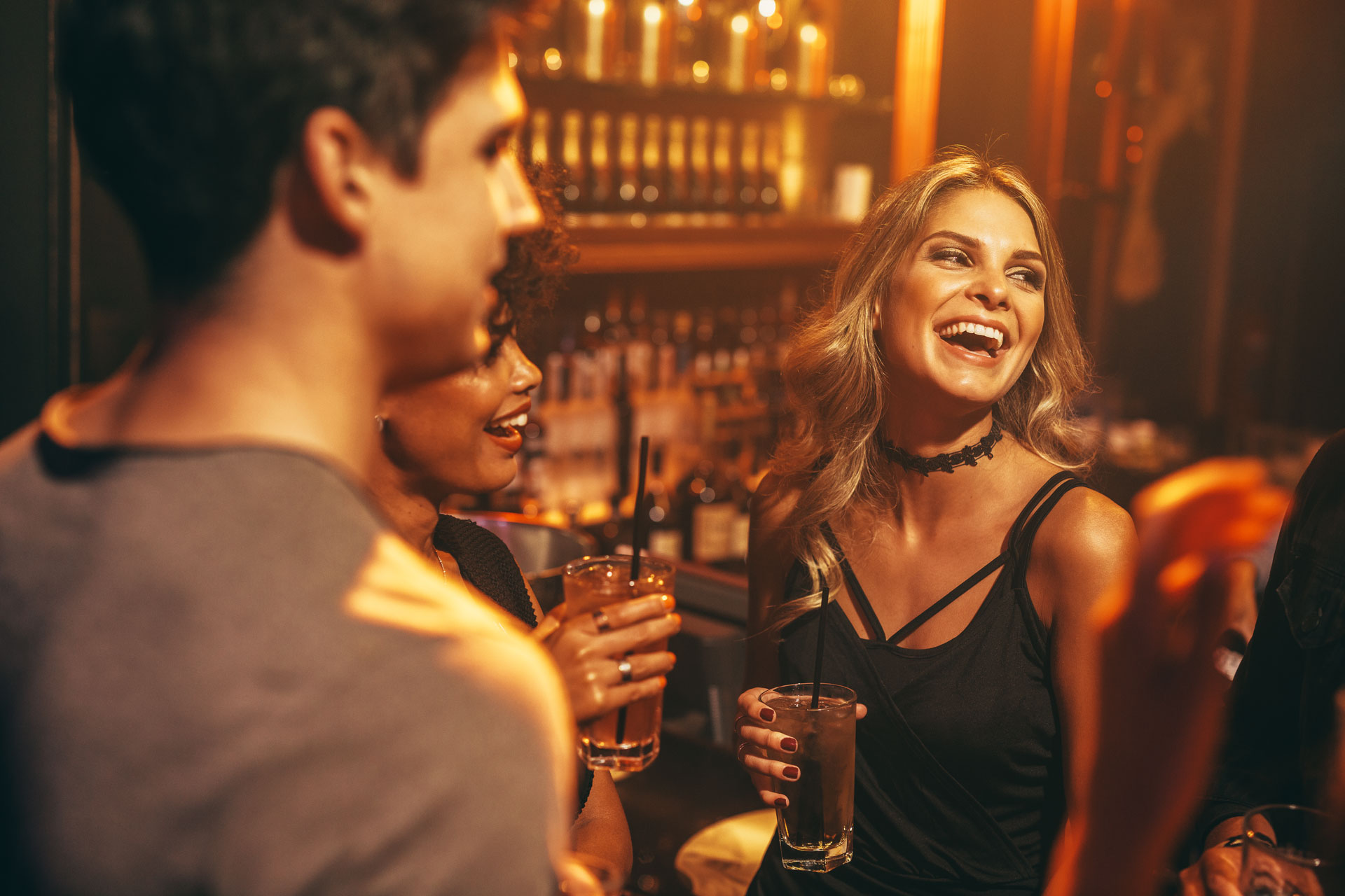 Drinks an der Bar